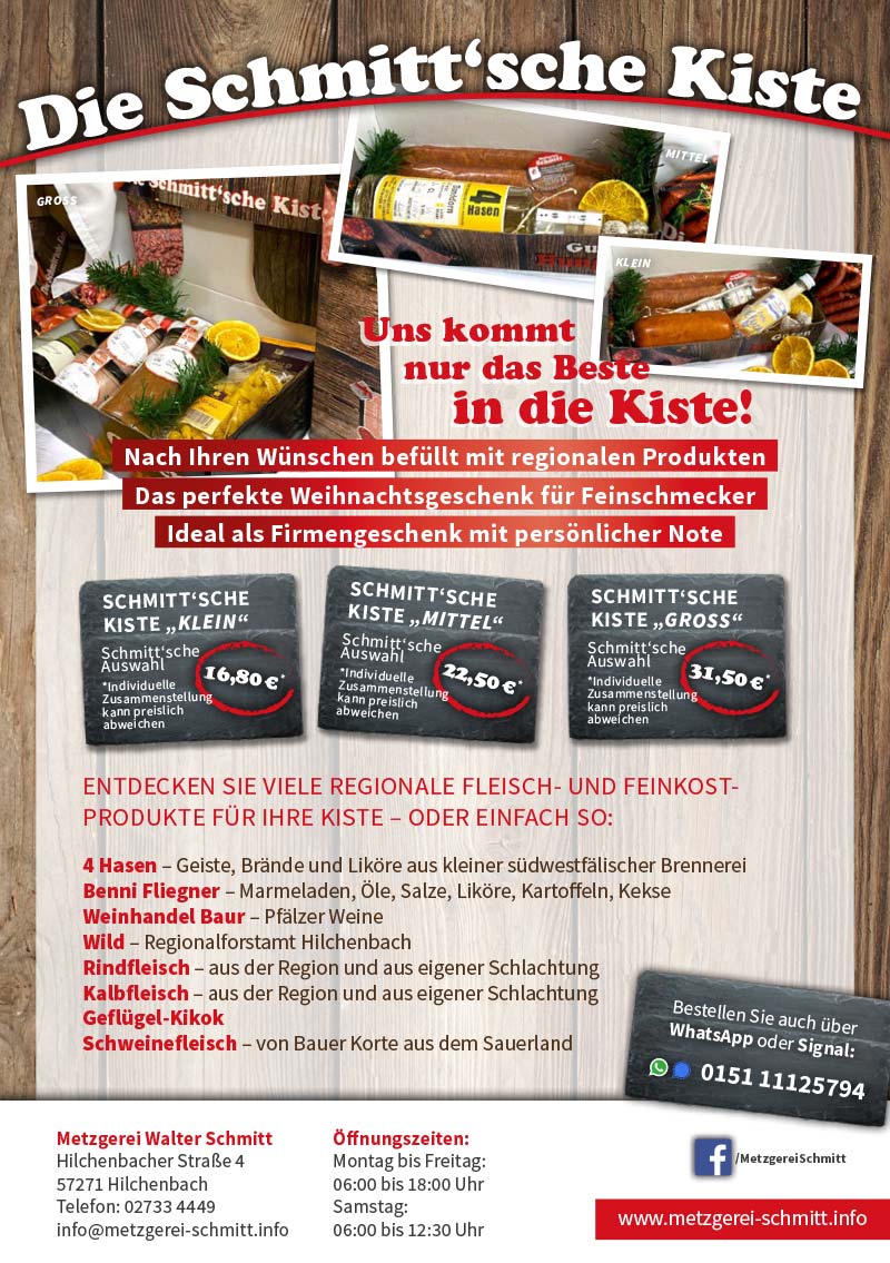 Die Schmitt‘sche Kiste