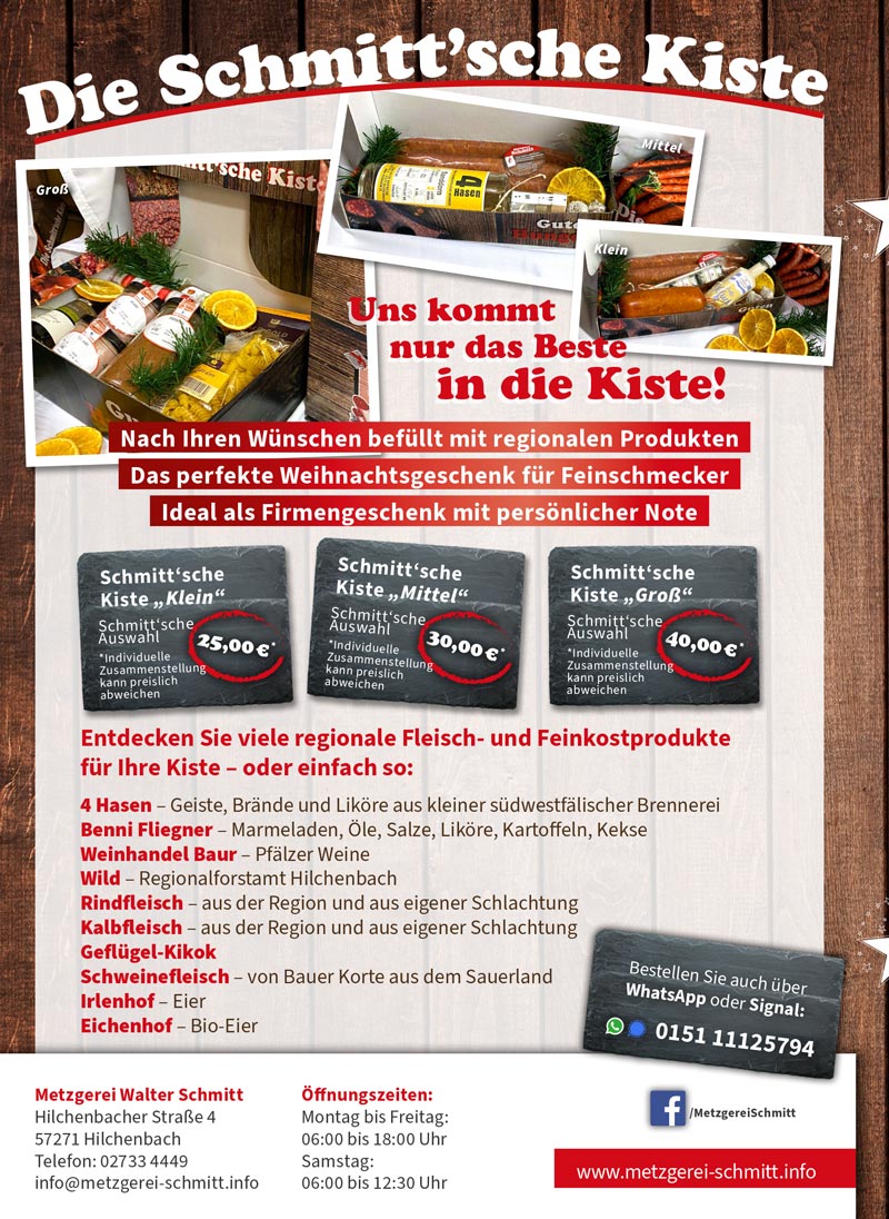 Die Schmitt‘sche Kiste